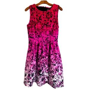 Vince Camuto Dress, Floral, Ombre-style, Size 10